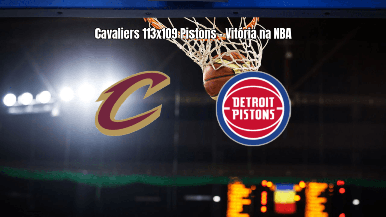 Cleveland Cavaliers vencem Detroit Pistons por 113 a 109 na NBA