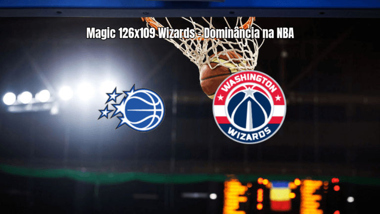 Orlando Magic domina Washington Wizards na NBA com 126 a 109