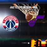 Utah Jazz vence Washington Wizards por 122 a 112 na NBA