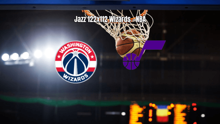 Utah Jazz vence Washington Wizards por 122 a 112 na NBA