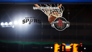 San Antonio Spurs vence Houston Rockets por 145 a 120 na NBA