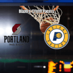Portland Trail Blazers goleiam Indiana Pacers por 131 a 111 na NBA