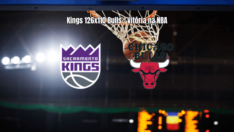 Sacramento Kings vence Chicago Bulls por 126 a 110 na NBA