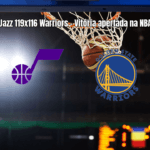 Utah Jazz vence Golden State Warriors por 119 a 116 na NBA