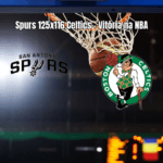 San Antonio Spurs vencem Boston Celtics por 125 a 116 na NBA
