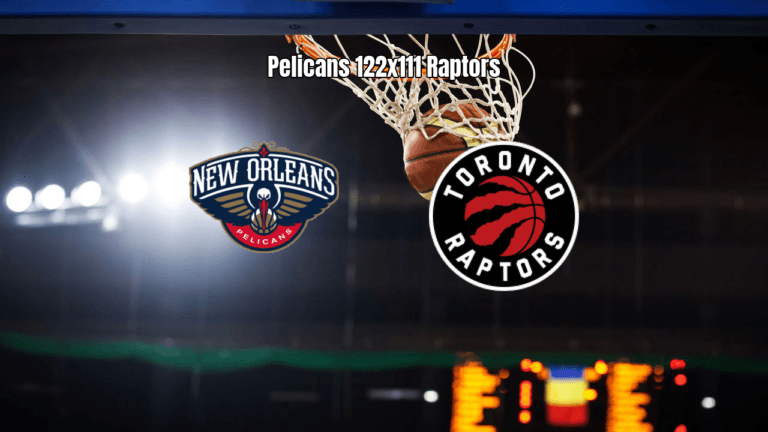 Pelicans vencem Raptors por 122 a 111 em jogo da NBA