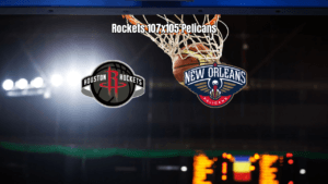 Houston Rockets vencem New Orleans Pelicans por 107 a 105 na NBA