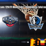 Pelicans dominam Mavericks na NBA com vitória por 129 a 111