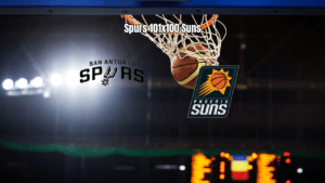 Spurs viram sobre Suns em jogo emocionante da NBA: 101 a 100