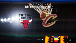 Cleveland Cavaliers vence Chicago Bulls por 115 a 110 na NBA