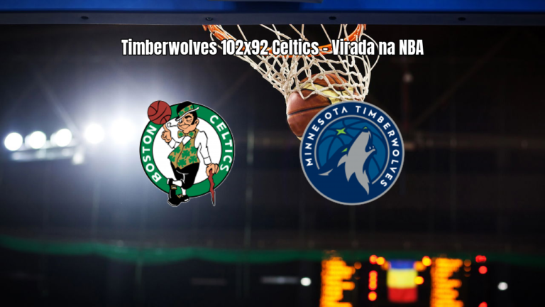Minnesota Timberwolves vence Boston Celtics por 102 a 92 na NBA
