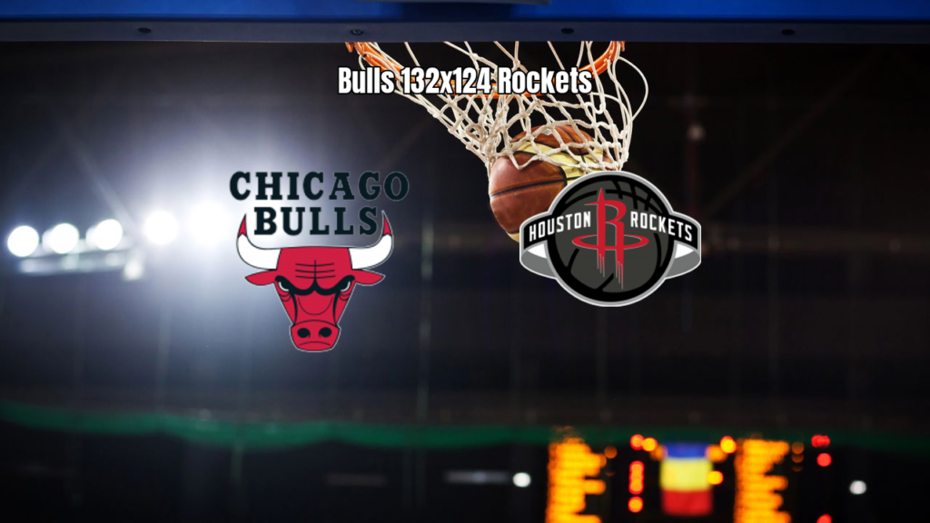 Chicago Bulls vence Houston Rockets em jogo de muita pontuação na NBA