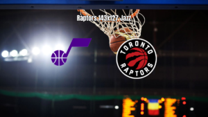 Toronto Raptors vence Utah Jazz em jogo de muitos pontos na NBA