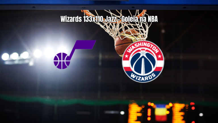 Washington Wizards goleia Utah Jazz por 133 a 110 na NBA