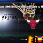 San Antonio Spurs vence Chicago Bulls por 129 a 114 na NBA