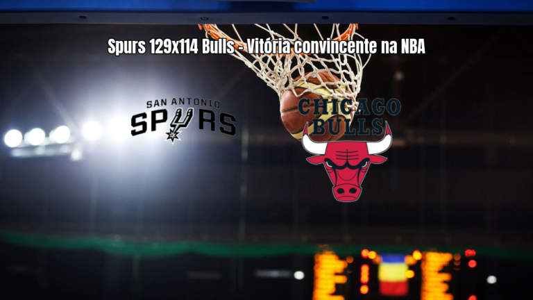 San Antonio Spurs vence Chicago Bulls por 129 a 114 na NBA