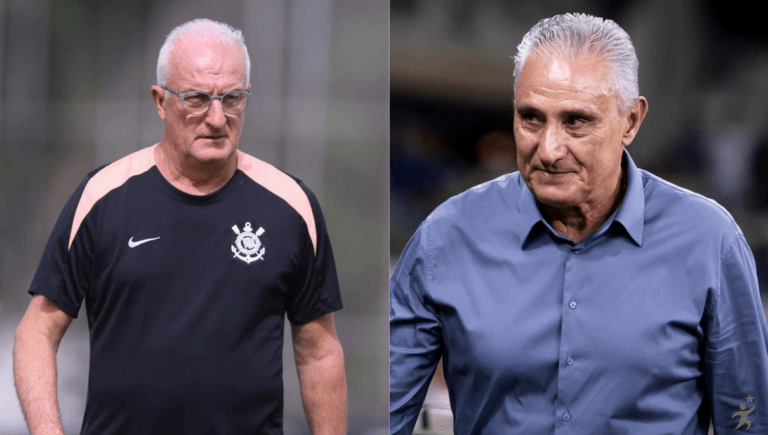 Tite, livre no mercado, vira sombra para Dorival no Corinthians