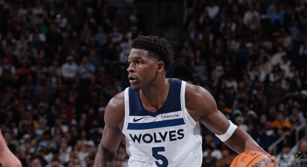 Anthony Edwards brilha com 42 pontos e Timberwolves vencem Warriors