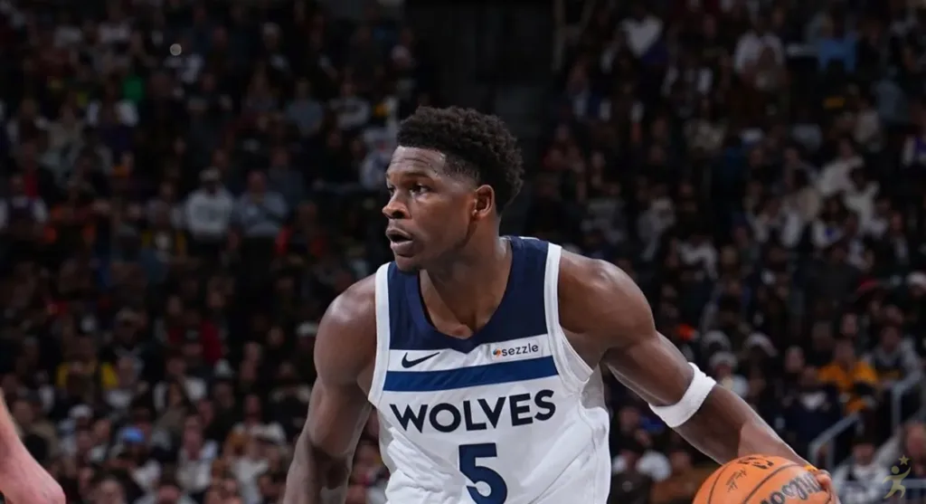 Anthony Edwards brilha com 42 pontos e Timberwolves vencem Warriors