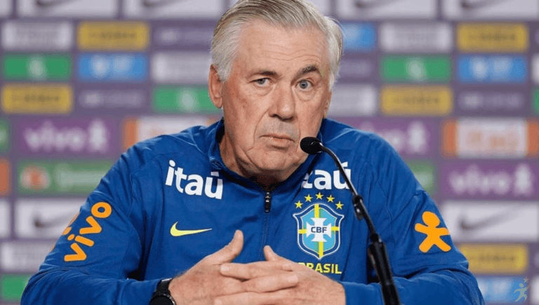 Ancelotti assiste Mirassol x Santos em jogo eletrizante do Brasileirão