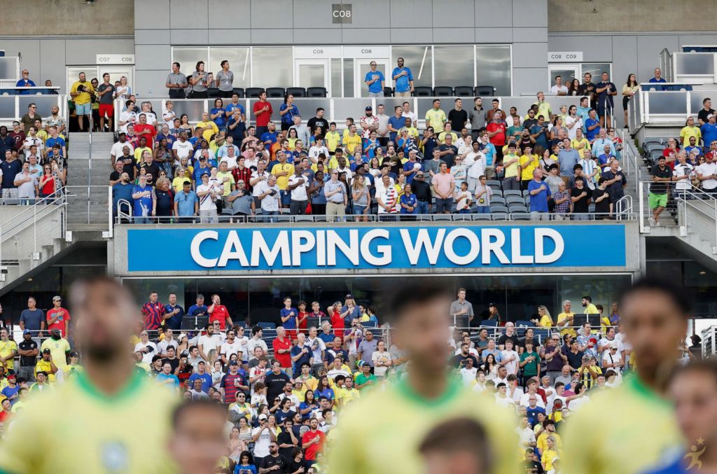 Brasil enfrenta Croácia em amistoso no histórico Camping World Stadium