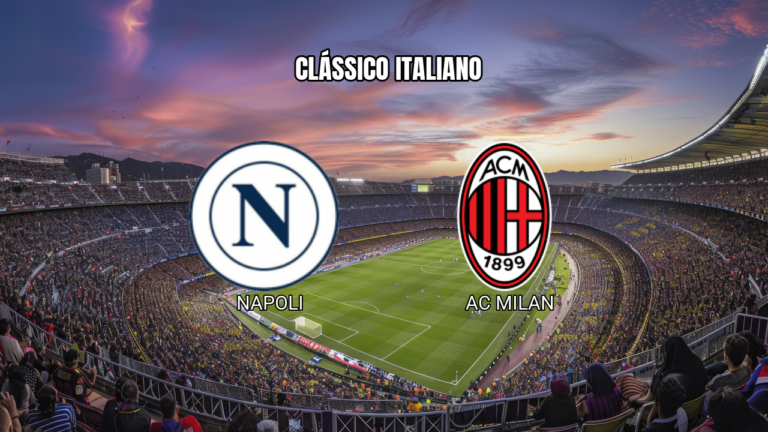 Palpite Napoli x AC Milan: Análise e estatísticas para o clássico da Serie A 06/04/2026