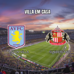 Palpite Aston Villa x Sunderland: Villa tem vantagem em casa na Premier League 19/04/2026
