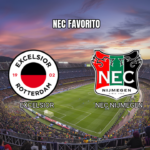 Palpite Eredivisie: NEC Nijmegen favorito contra Excelsior em 04/04/2026