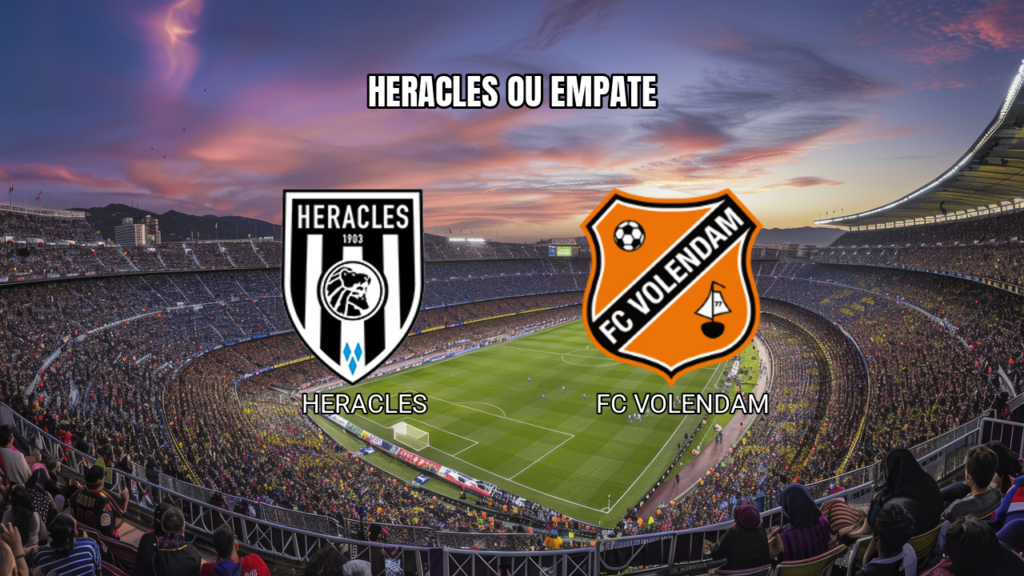 Palpite Heracles x Volendam: Eredivisie 26/04/2026
