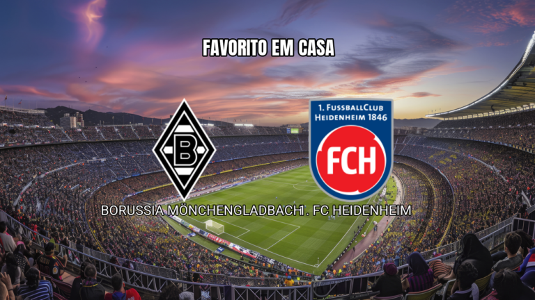 Palpites para Borussia M'gladbach x Heidenheim na Bundesliga 04/04/2026