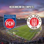 Palpite Heidenheim vs St. Pauli: Bundesliga 25/04/2026