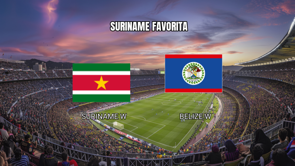 Palpite Suriname W vs Belize W: Análise e Previsão para 17/04/2026