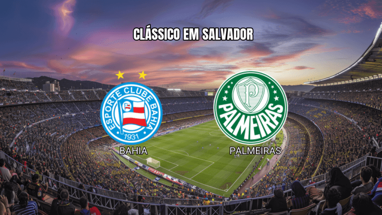 Palpite Bahia x Palmeiras: Análise completa do confronto da Série A 05/04/2026