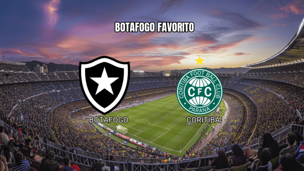 Palpite Botafogo x Coritiba: Alvinegro favorito para vencer ou empatar em 12/04/2026