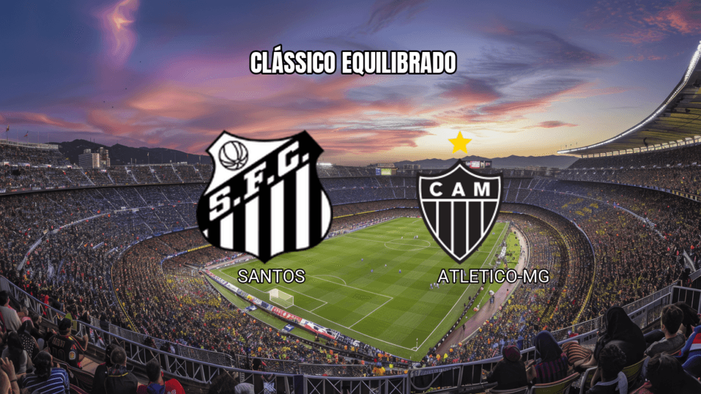 Palpite Santos x Atlético-MG: Confronto equilibrado na Vila Belmiro 11/04/2026