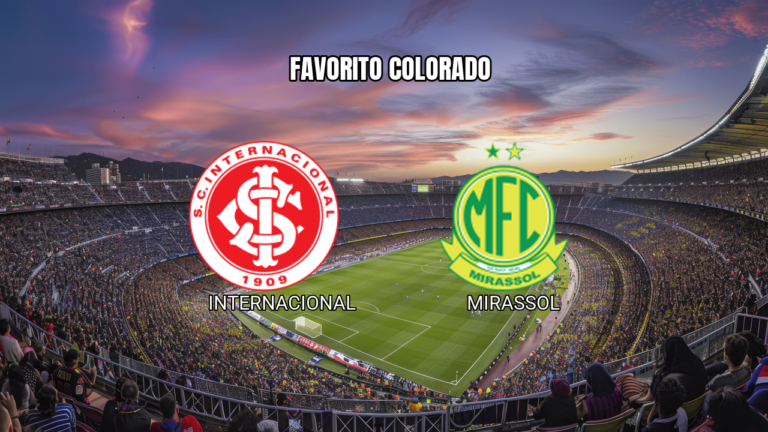 Palpite Internacional x Mirassol: Colorado favorito na Série A 19/04/2026