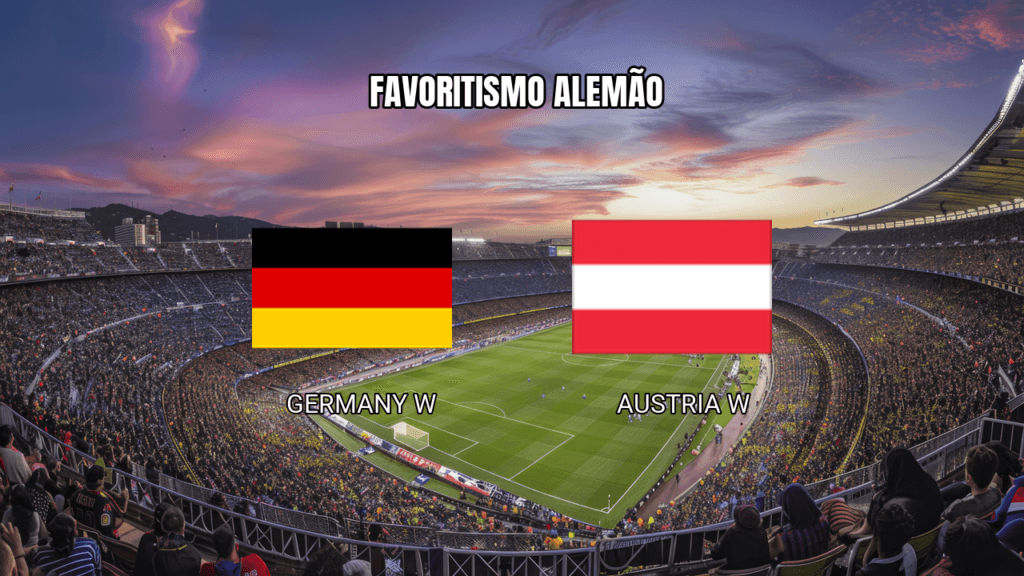 Palpite Alemanha x Áustria na Copa do Mundo Feminina: Favoritismo Alemão em 14/04/2026