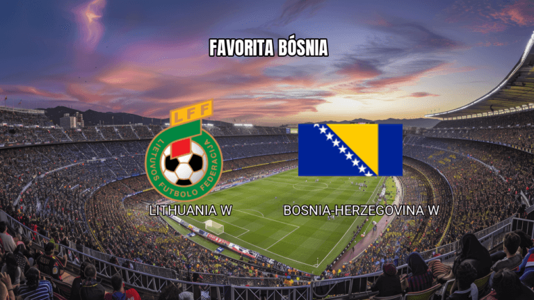 Palpite: Bósnia-Herzegovina W favorita contra Lituânia W em 14/04/2026