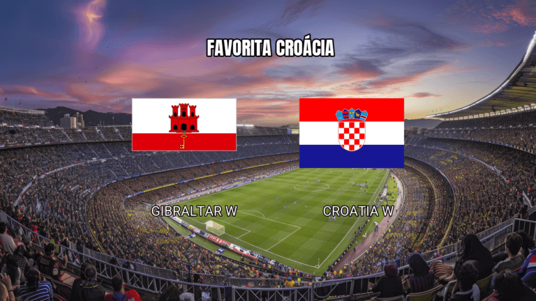 Palpite: Croácia W favorita contra Gibraltar W nas Eliminatórias Femininas 14/04/2026