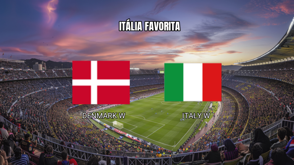 Palpite: Itália Feminina favorita contra Dinamarca na Copa do Mundo 18/04/2026