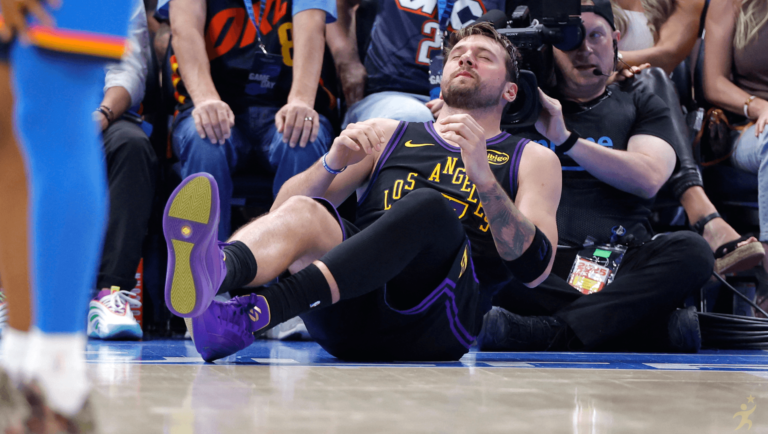 Lesão de Doncic abala Lakers; Thunder domina e Warriors caem
