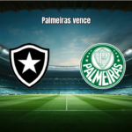 Palmeiras U20 vence Botafogo U20 por 2 a 0 no Brasileirão Sub-20