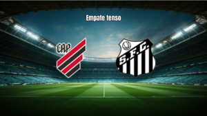 Athletico PR e Santos empatam no Brasileiro Sub-20: 1 a 1