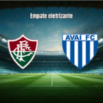 Fluminense U20 e Avaí U20 empatam em 3 a 3 em jogo eletrizante