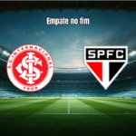 Internacional 1 x 1 São Paulo: Empate no Beira-Rio com gol de Calleri