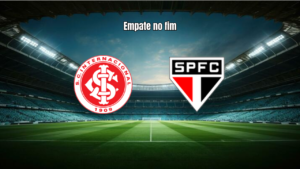 Internacional 1 x 1 São Paulo: Empate no Beira-Rio com gol de Calleri