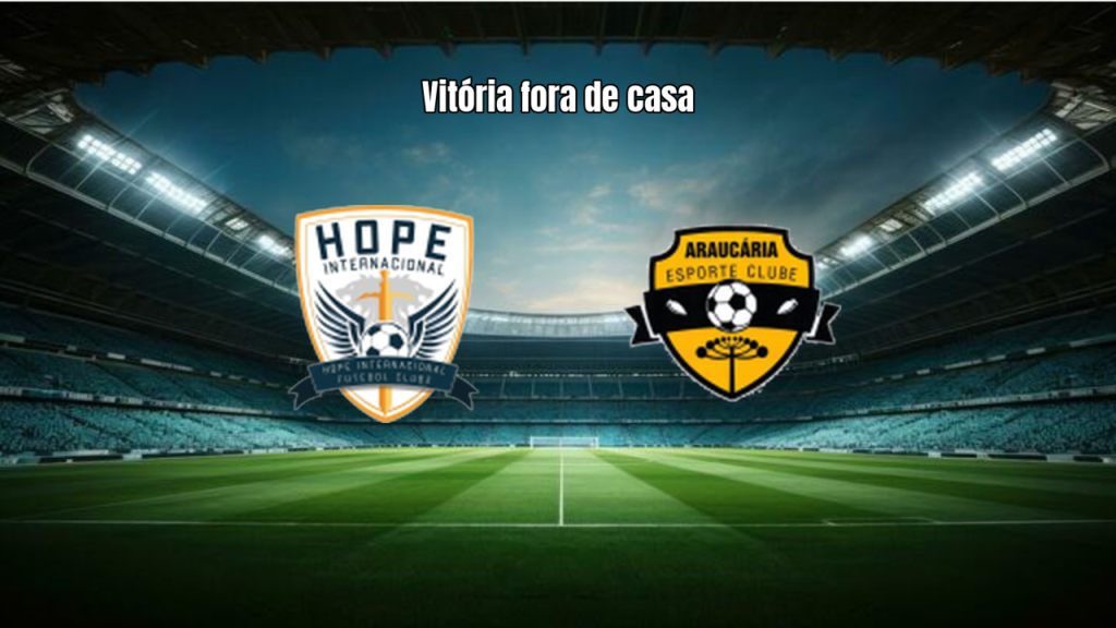 Araucaria U20 vence Hope Internacional no Paranaense Sub-20