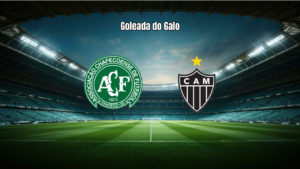 Atlético-MG goleia Chapecoense por 4 a 0 na Arena Condá