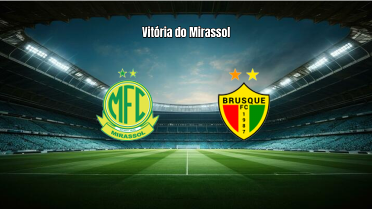 Mirassol U20 vence Brusque U20 por 2-1 no Brasileiro Sub-20 B