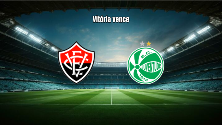 Vitória U20 vence Juventude U20 por 1 a 0 no Brasileirão Sub-20